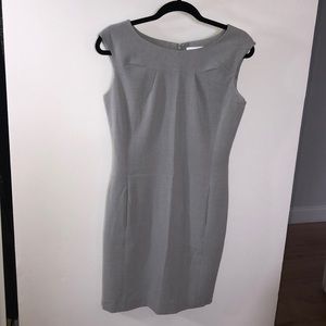 Calvin Klein Gray Pencil Dress